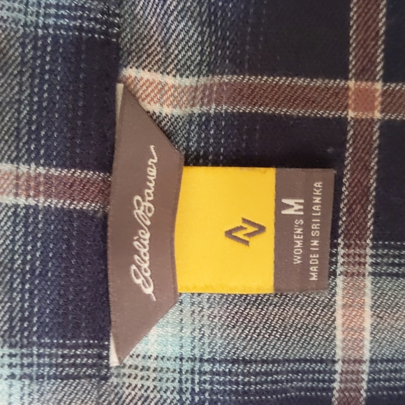 Eddie Bauer Flannel Button Up - Picture 5 of 6